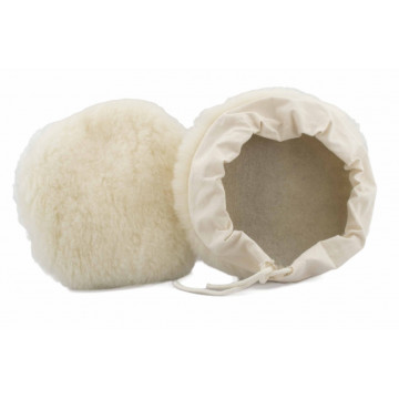 Bonnet en laine tissée avec fixation à lacets 225 mm