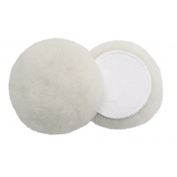 Bonnet en peau de mouton avec fixation velcro 150 mm