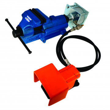 Etau d'établi pneumatique "URSUS" 120 mm