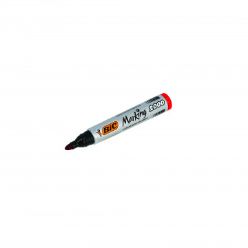 Marqueur permanent rouge avec pointe ogive 1,7 mm