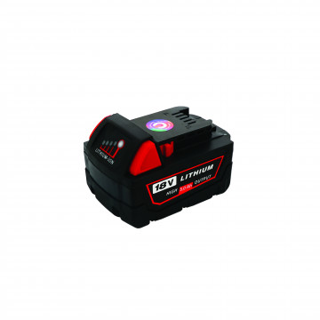 Batterie Cori - 18 V - 5 Ah - Li-Ion - Compatible MILWAUKEE