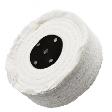 Disque toile en coton écru 150x50 mm