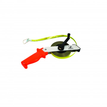 Ruban acier classe II 30 m x 13 mm - étrier coudé et poignée ABS