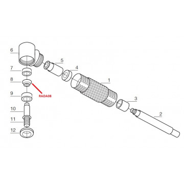 +Pignon denté conique en acier trempé