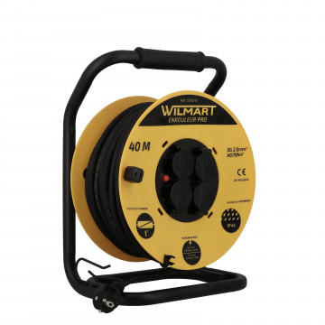 Enrouleur de câble 40 m normes H07RNF et IP44