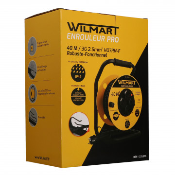 Enrouleur de câble 40 m normes H07RNF et IP44