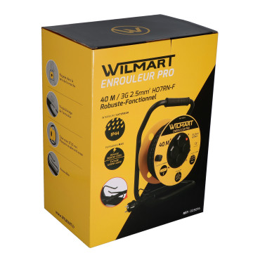 Enrouleur de câble 40 m normes H07RNF et IP44