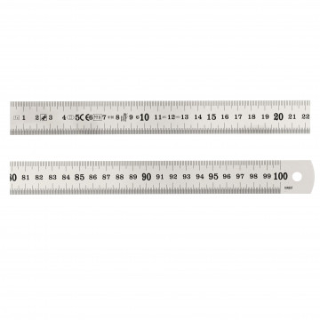 Réglet inox standard classe II flexible 1000 mm