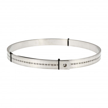 Réglet inox CEE Classe II demi-rigide 7000 mm