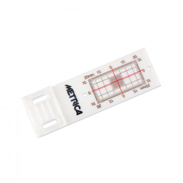 Jauge pour fissure sur 2 plans