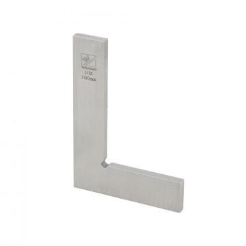 Equerre Mécanicien à chapeau 100mm-précision 1/25