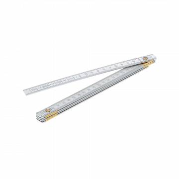 Mètre aluminium classe III - 1m x 5 branches