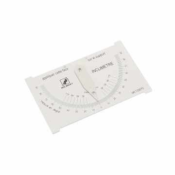 Inclinomètre mesure de pente en ° et % - 135 * 83 * 1.5mm