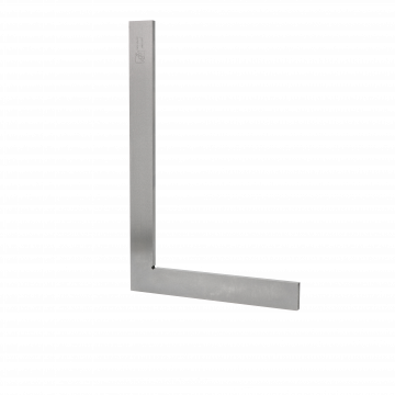 Equerre simple mécanicien-acier-lg 400mm-précision 1/50-DIN 875 I