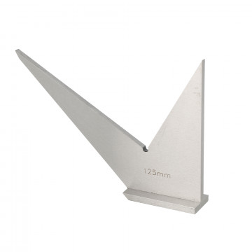 Equerre de mécanicien à double onglet 125 mm
