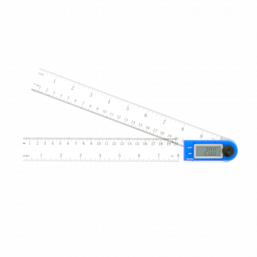 Rapporteur d'angle digital 200mm - règle tranparente