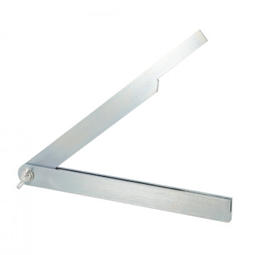 Fausse équerre mécanicien avec papillon 200 mm