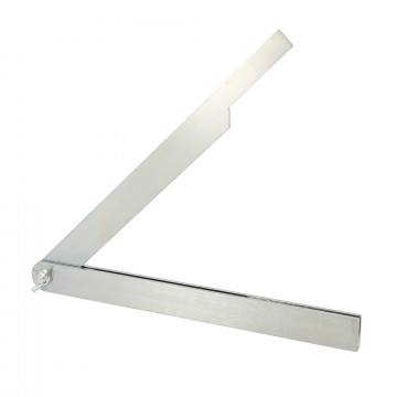 Fausse équerre mécanicien avec papillon 250 mm