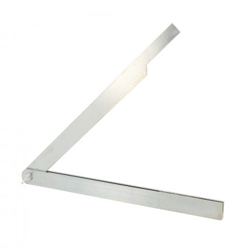 Fausse équerre mécanicien avec papillon 300 mm