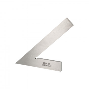 Equerre de mécanicien simple 45° 200 mm