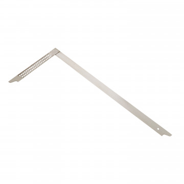 Equerre de charpentier inox avec trou de traçage 700*300