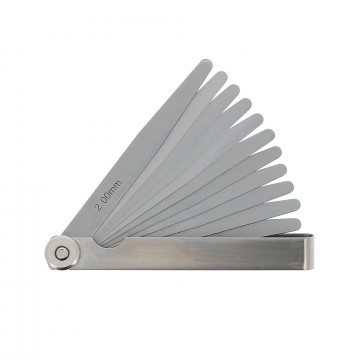 Jauge d'épaisseur 21 lames pointues acier