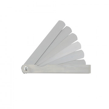 Jauge d'épaisseur standard 18 lames rondes 90 mm