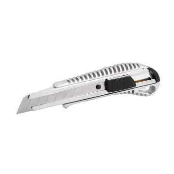 Cutter métal bi-matière-lame 18mm-autolock - guide lame inox