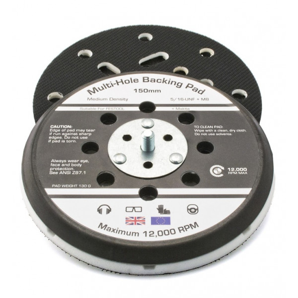 Plateau Poly Pro Velcro D150 6+8Tr Kit M8+5/16 Unf Plateau Poly Pro Velcro D150 6+8Tr Kit M8+5/16 Unf