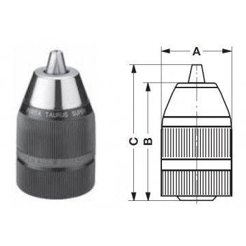 Mandrin Taurus percé - 2-13  - Adapt Sds