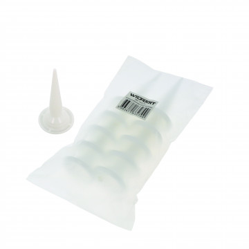 Lot de 10 embouts plastique pour pistolet