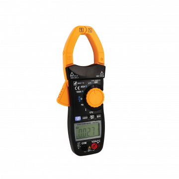 Pince ampèremétrique DC AC- courant DC AC-OHM F Hz T°