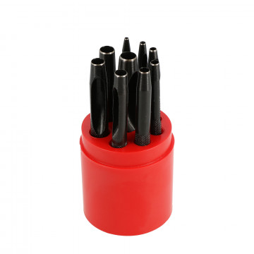 Etui de 9 emporte-pièces de 2 à 10 mm de découpe