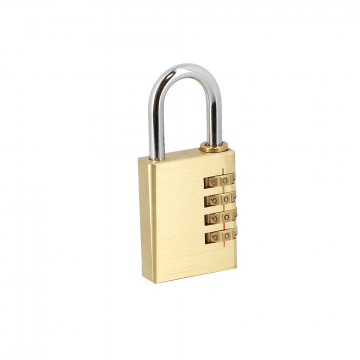 Cadenas 38 mm laiton - 4 combinaisons - anse 6.3mm