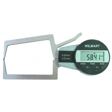 Palpeur extérieur digit 0.01-0-20mm -préci 0.03-Lg80-pte con6.5*25