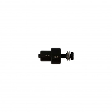 Emporte pièces à tôle avec butée à bille ISO 18,6 mm