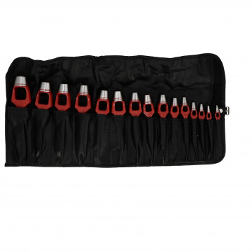 Pochette de 15 emporte pièces de 2 à 30mm
