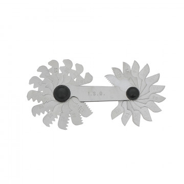 Jauge de filetage 26 lames norme ISO