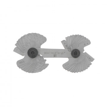 Jauge de filetage 52 lames norme S.I.WHITWORTH