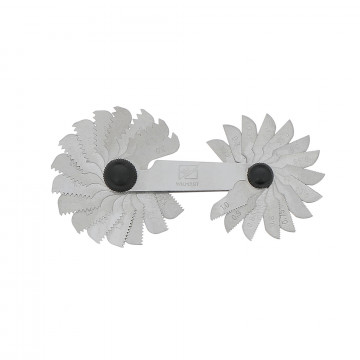 Jauge de filetage 31 lames norme METRIQUE