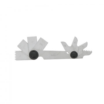 Jauge de filetage 8 lames norme GAZ