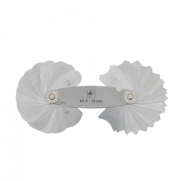 Jauge à rayon acier 32 lames