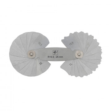 Jauge à rayon acier 30 lames