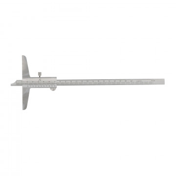 Jauge de profondeur acier chromé mat - capacité 200 mm