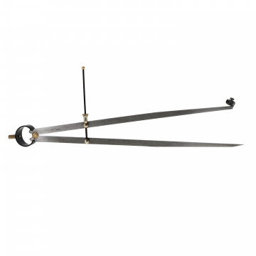 Compas à ressort porte crayon acier 500 mm