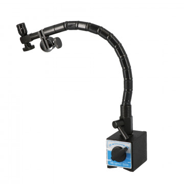 Support comparateur avec base magnétique et bras flexible