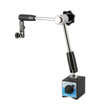 Support de comparateur avec base magnétique et serrage hydraulique