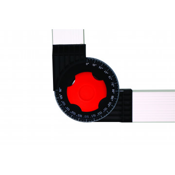 Fausse équerre graduée de 0° à 270° de 800 mm