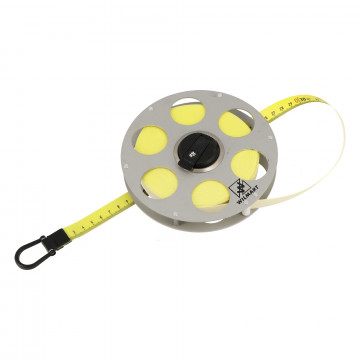 Ruban fibre classe II 20 m x 16 mm - boîtier ajouré aluminium anodisé