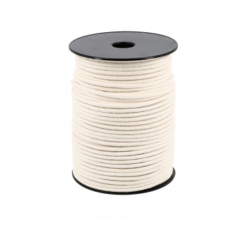 Cordeau coton tressé 4 mm
